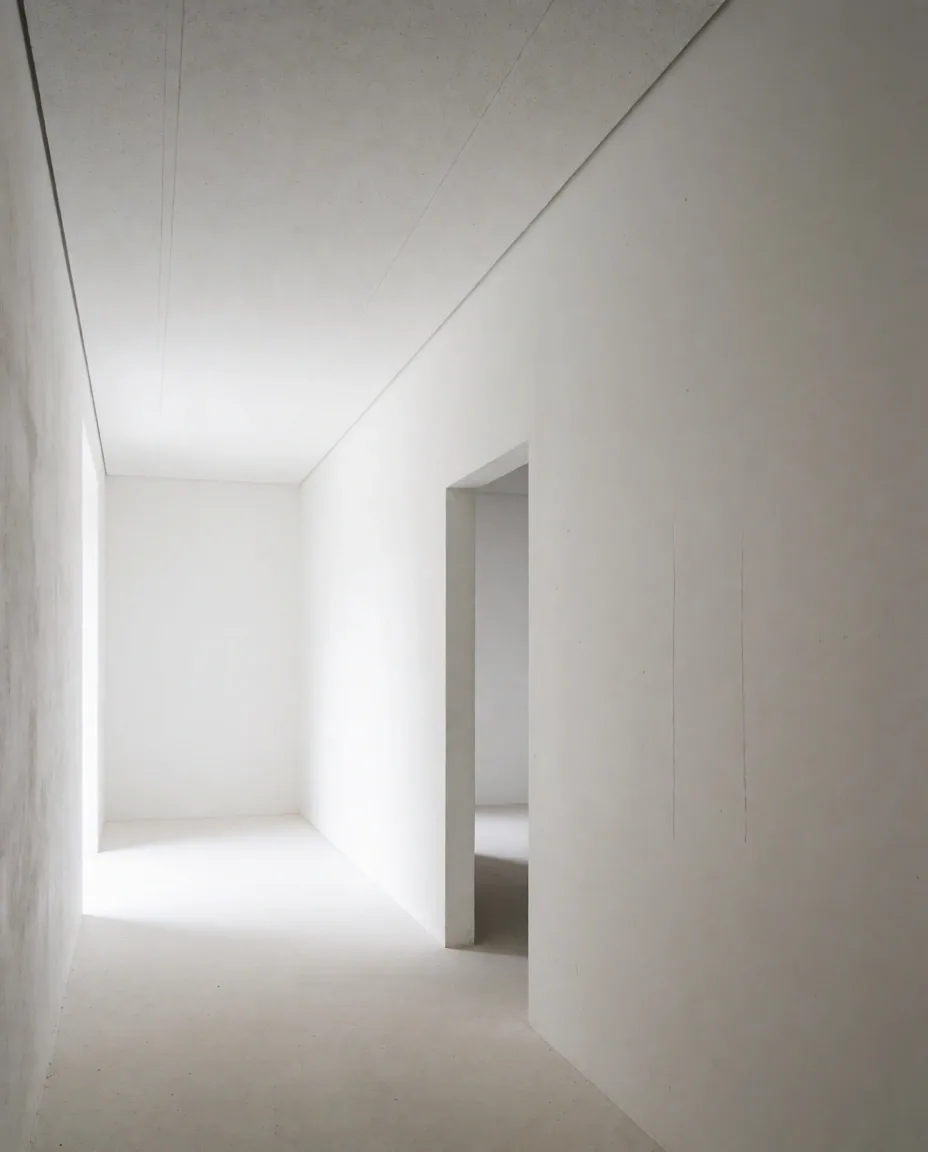Minimalist architectural void