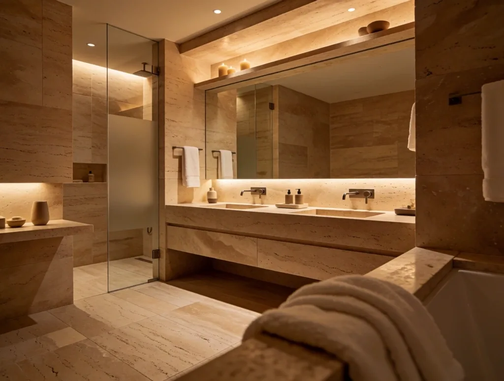 Residential bathroom sanctuary
